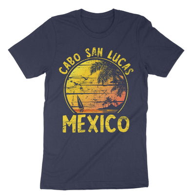 Navy Cabo San Lucas Mexico T-Shirt#color_navy