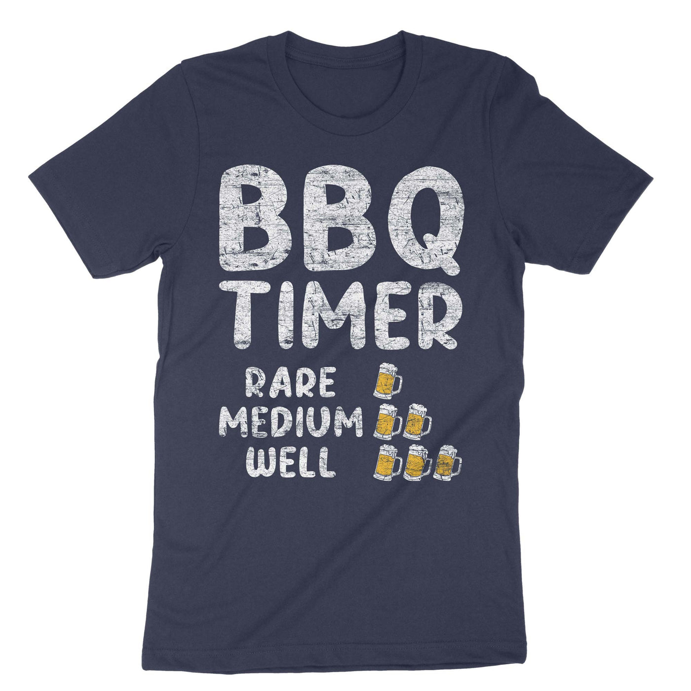 Navy Bbq Timer T-Shirt#color_navy