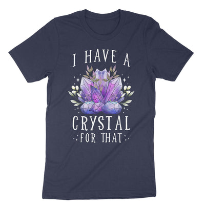Navy I Have A Crystal For That T-Shirt#color_navy