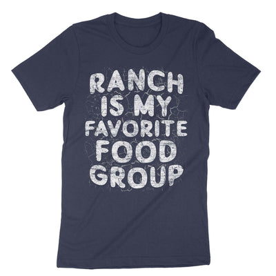 Navy Ranch Is My Favorite Food Group T-Shirt#color_navy