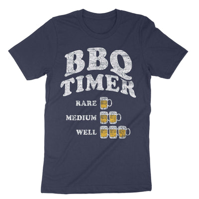 Navy Bbq Timer T-Shirt#color_navy