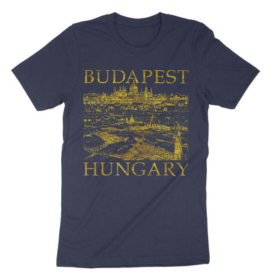 Navy Budapest Hungary T-Shirt#color_navy