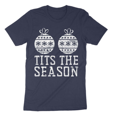 Navy Tits The Season T-Shirt#color_navy
