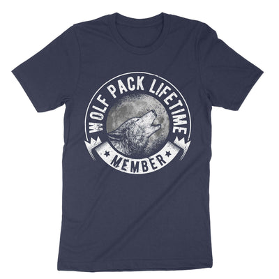 Navy Wolf Pack Lifetime Member T-Shirt#color_navy