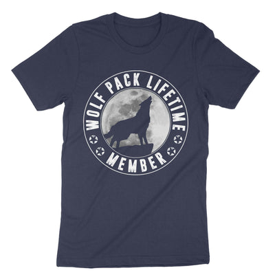 Navy Wolf Pack Lifetime Member T-Shirt#color_navy