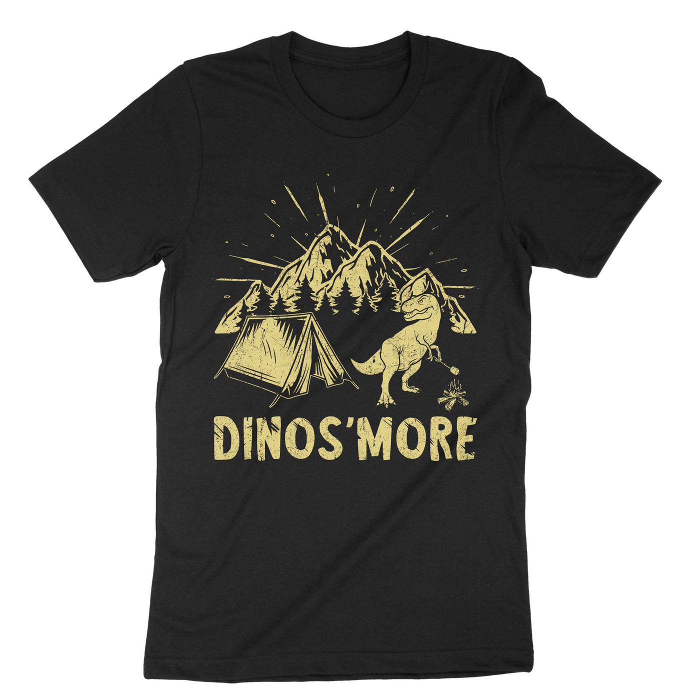 Black Dinosmore T-Shirt#color_black