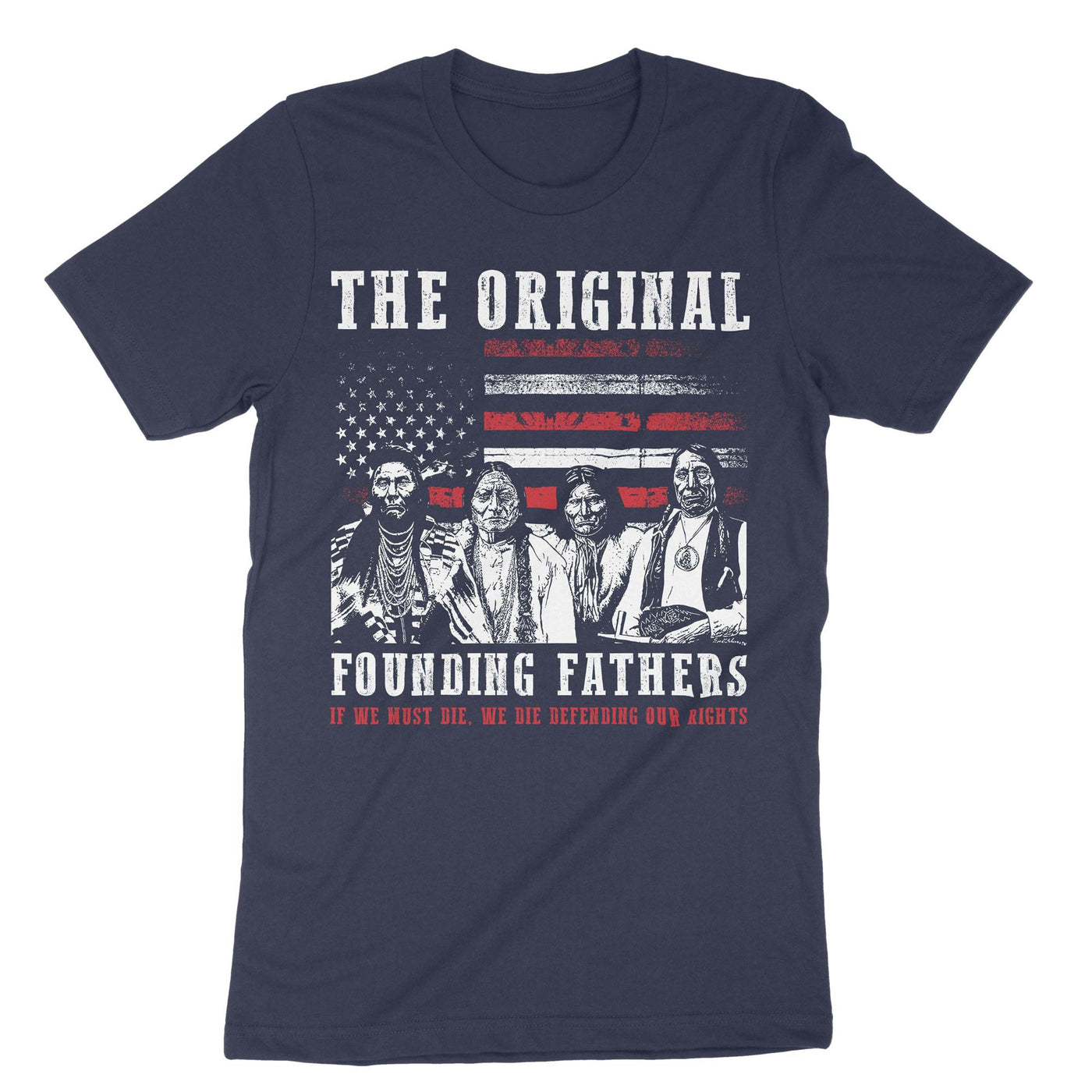 Navy The Original Founding Fathers T-Shirt#color_navy