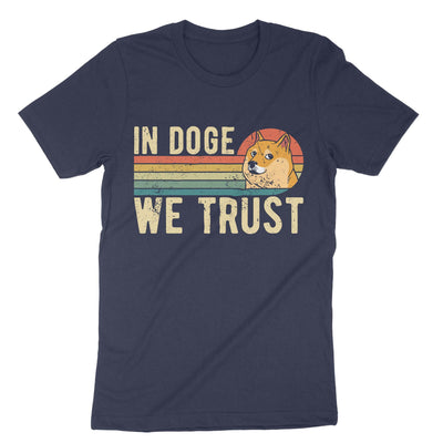 Navy In Dogecoin We Trust T-Shirt#color_navy