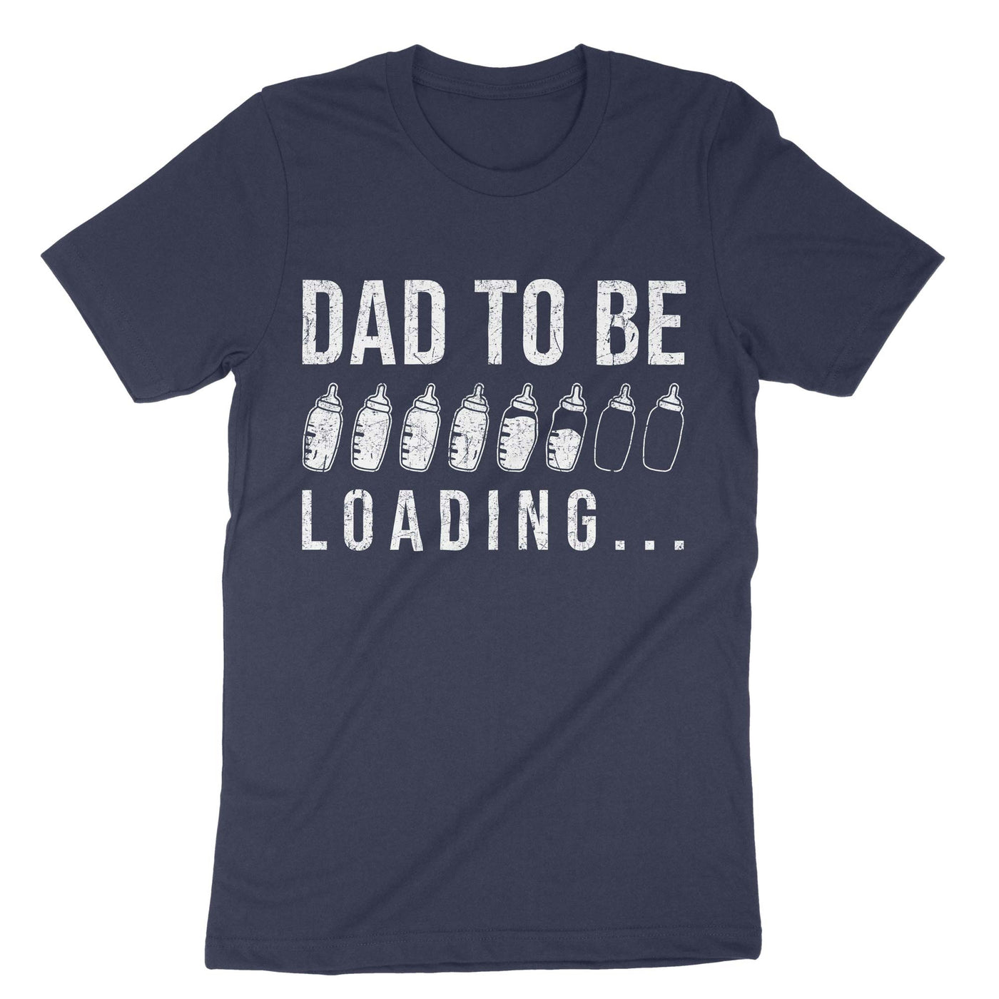 Navy Dad To Be Loading T-Shirt#color_navy