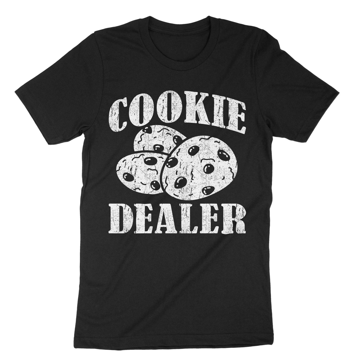 Black Cookie Dealer T-Shirt#color_black