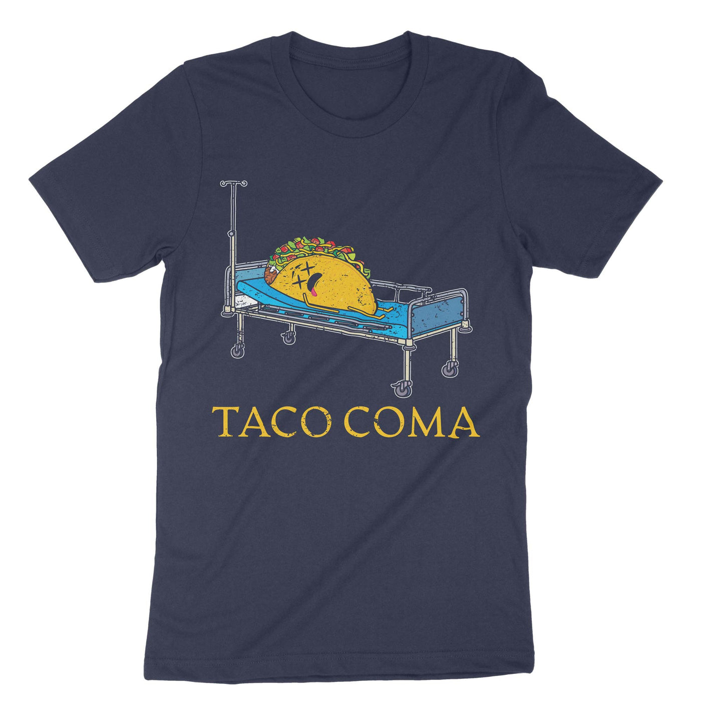 Navy Taco Coma T-Shirt#color_navy