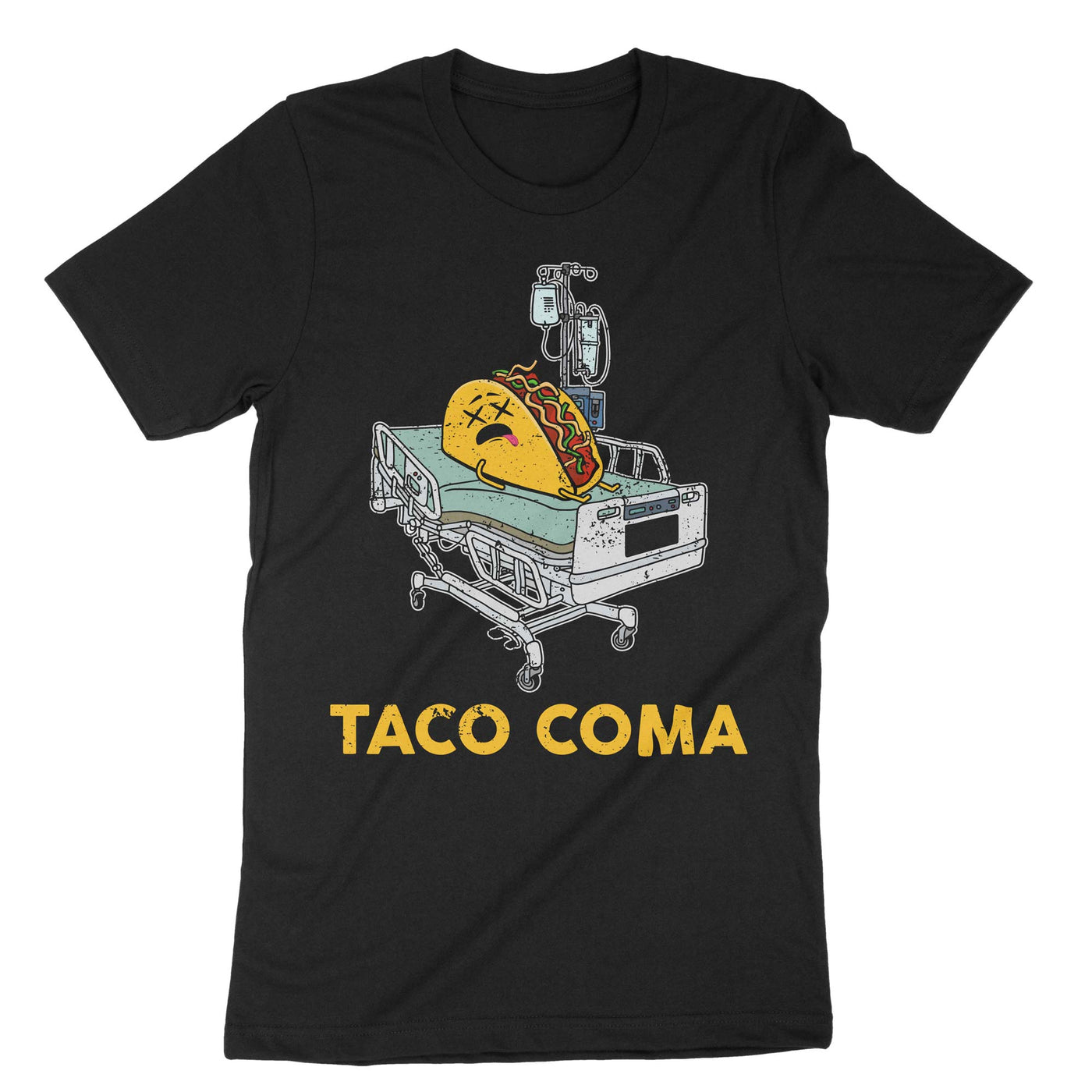 Black Taco Coma T-Shirt#color_black