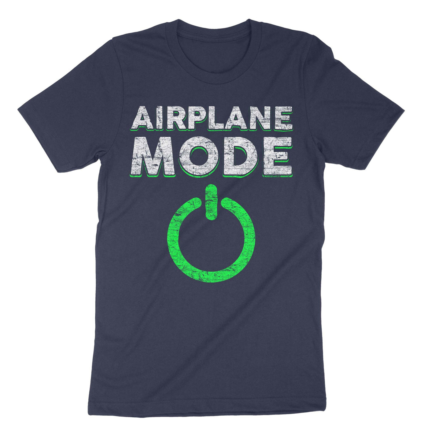 Navy Airplane Mode On Vacation Summer Piolot Aviator T-Shirt#color_navy