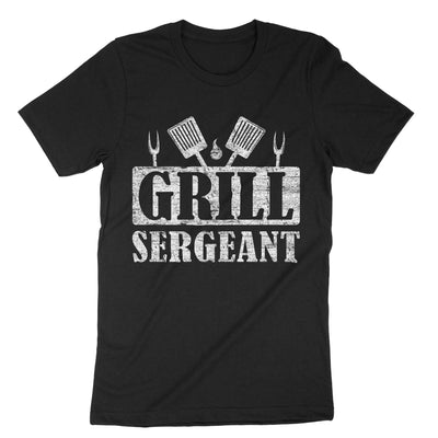 Black Grill Sergeant T-Shirt#color_black