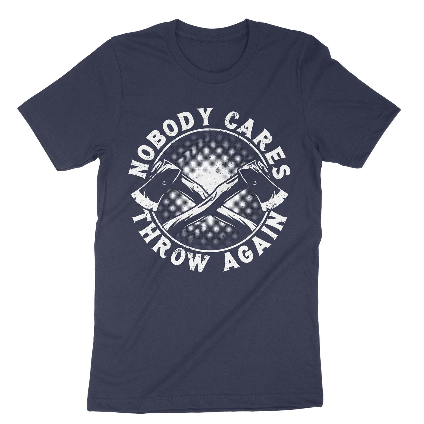 Navy Nobody Cares Throw Again T-Shirt#color_navy