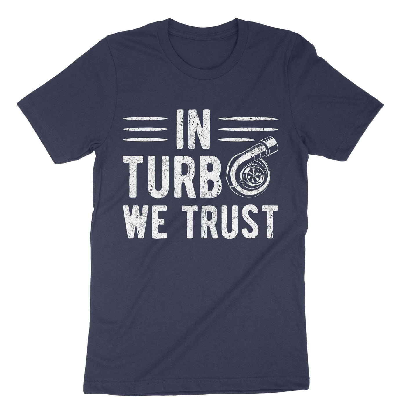 Navy In Turbo We Trust T-Shirt#color_navy
