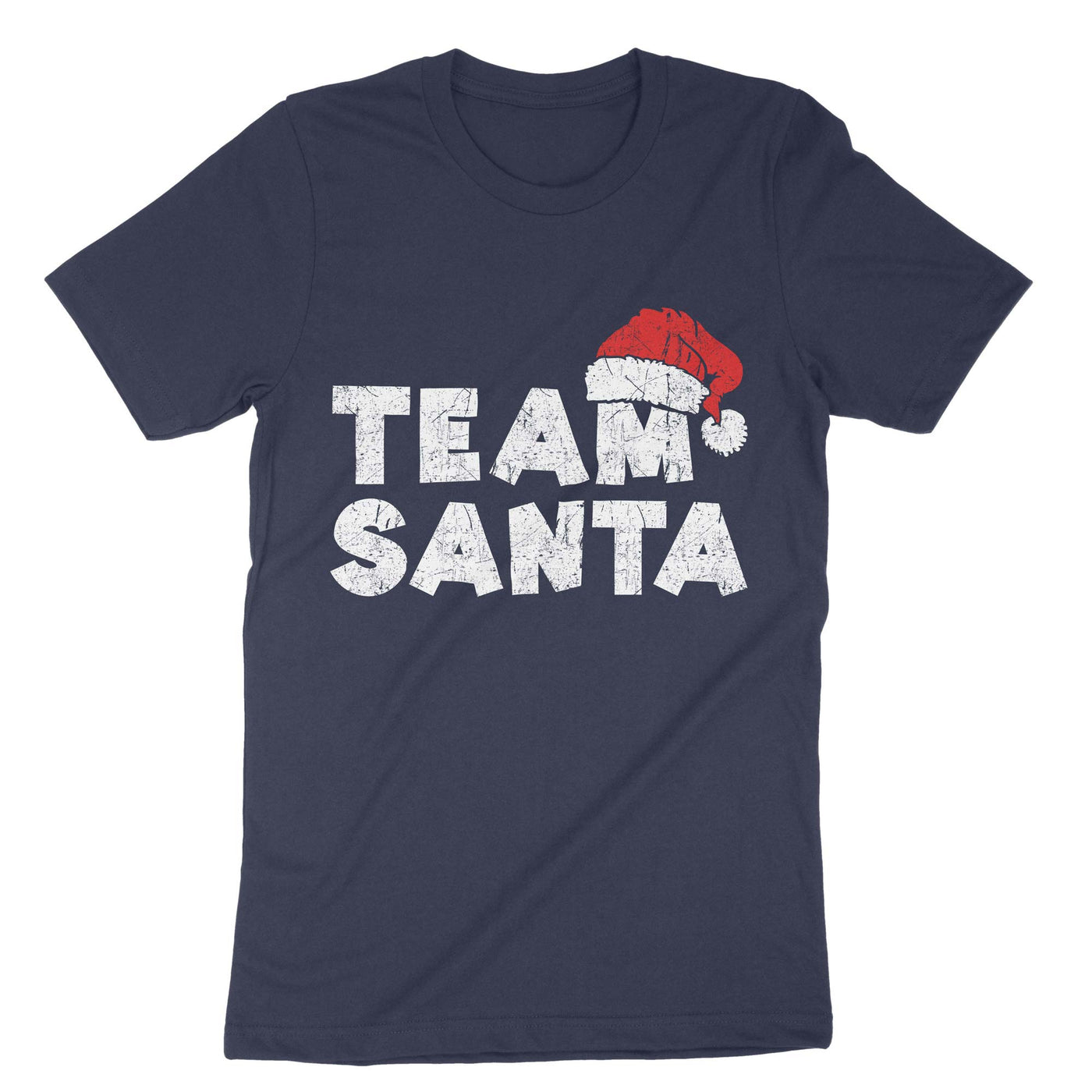 Navy Team Santa T-Shirt#color_navy