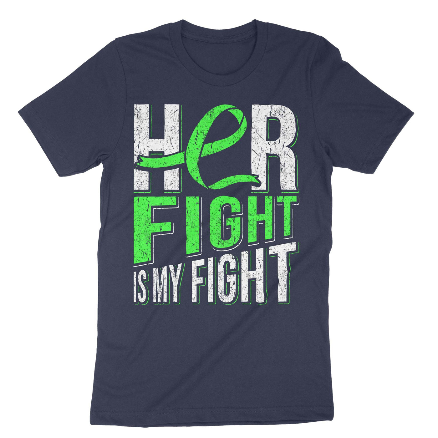 Navy Her Fight Is My Fight T-Shirt#color_navy
