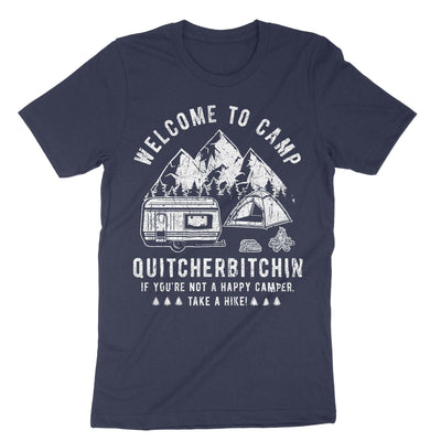 Navy Welcome To Camp Quitcherbitchin T-Shirt#color_navy