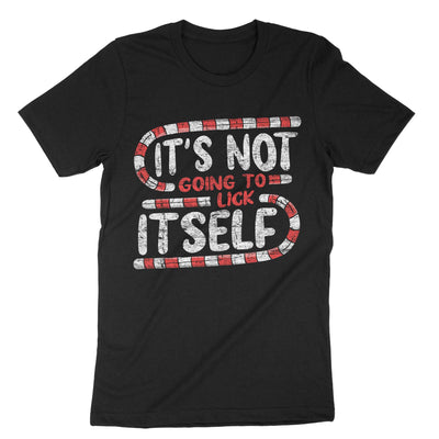Black Its Not Going To Lick Itself T-Shirt#color_black