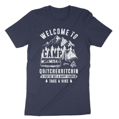 Navy Welcome To Camp Quitcherbitchin T-Shirt#color_navy