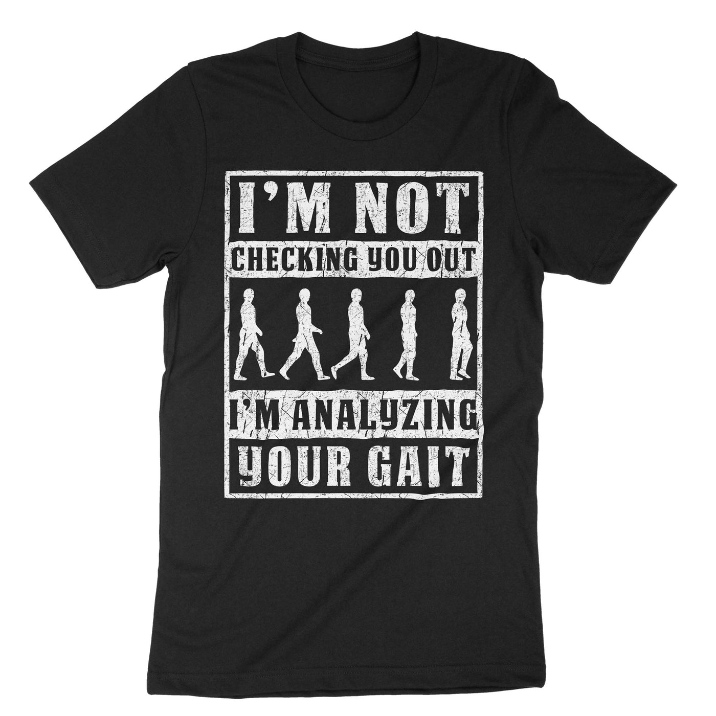 Black Im Not Checking You Out T-Shirt#color_black