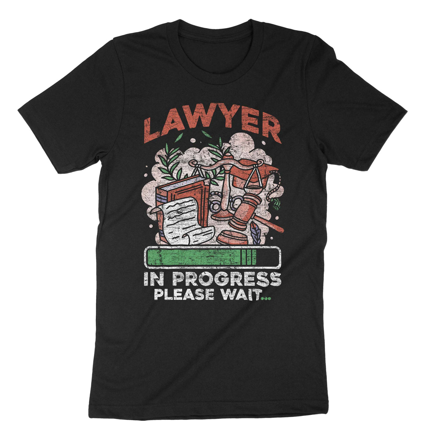 Black Lawyer In Progress T-Shirt#color_black