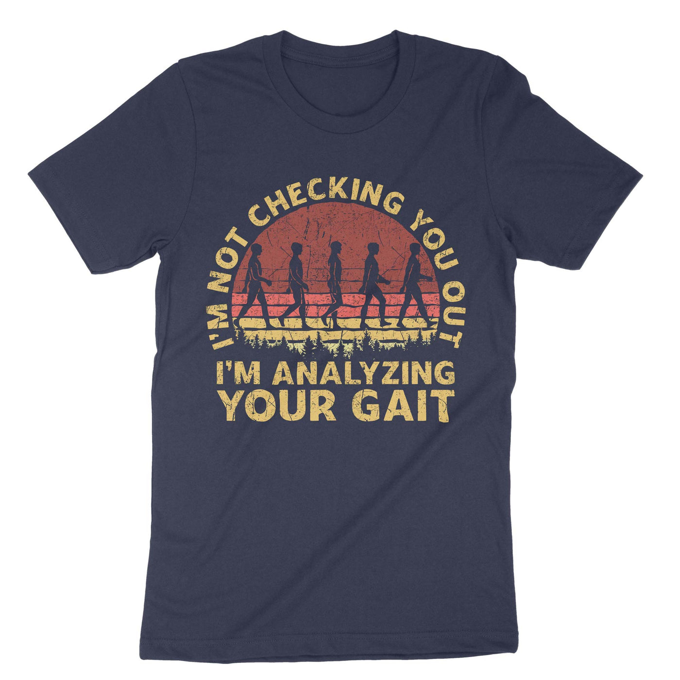 Navy Im Not Checking You Out T-Shirt#color_navy