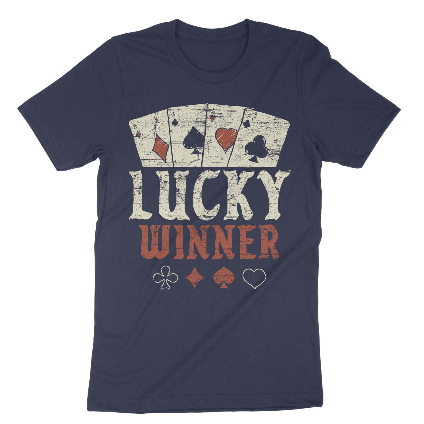 Navy Poker Lucky Winner T-Shirt#color_navy