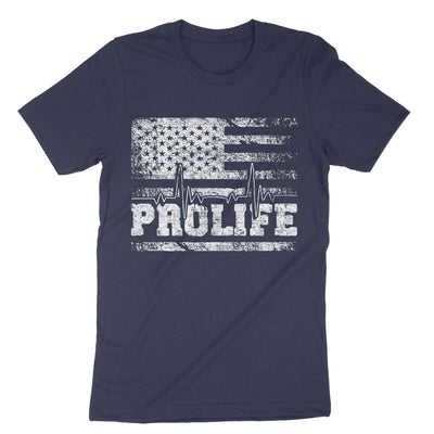 Navy Pro Life America T-Shirt#color_navy