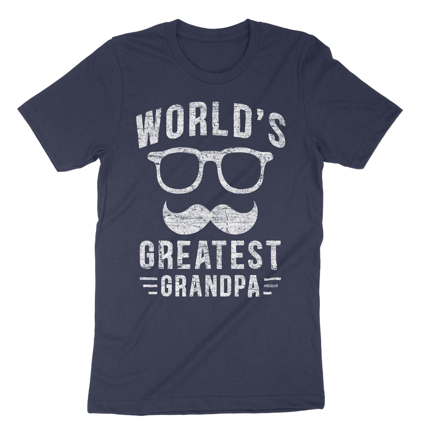 Navy World's Greatest Grandpa T-Shirt#color_navy