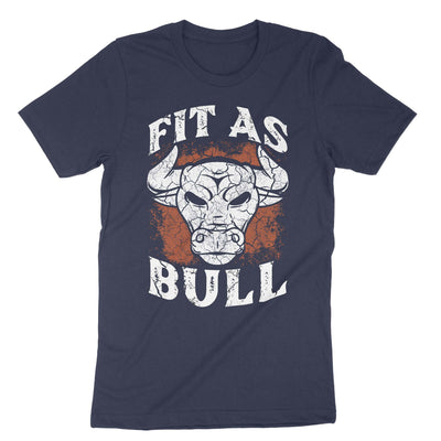 Navy Fit As Bull Bodybuilding T-Shirt#color_navy