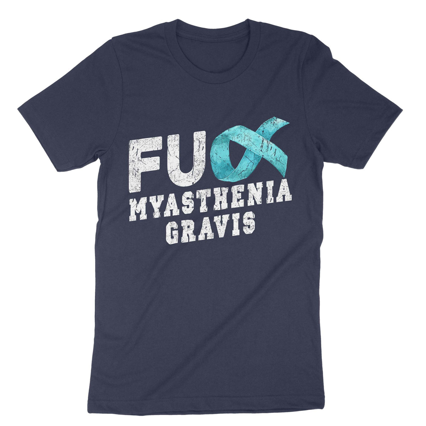 Navy Fuck Myasthenia Gravis T-Shirt#color_navy