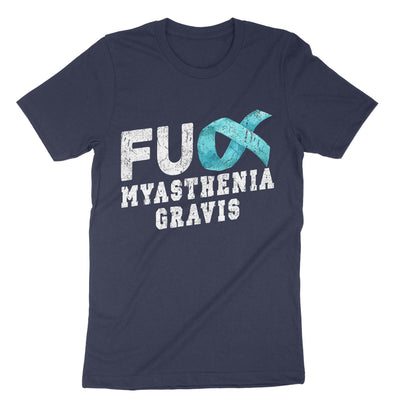 Navy Fuck Myasthenia Gravis T-Shirt#color_navy