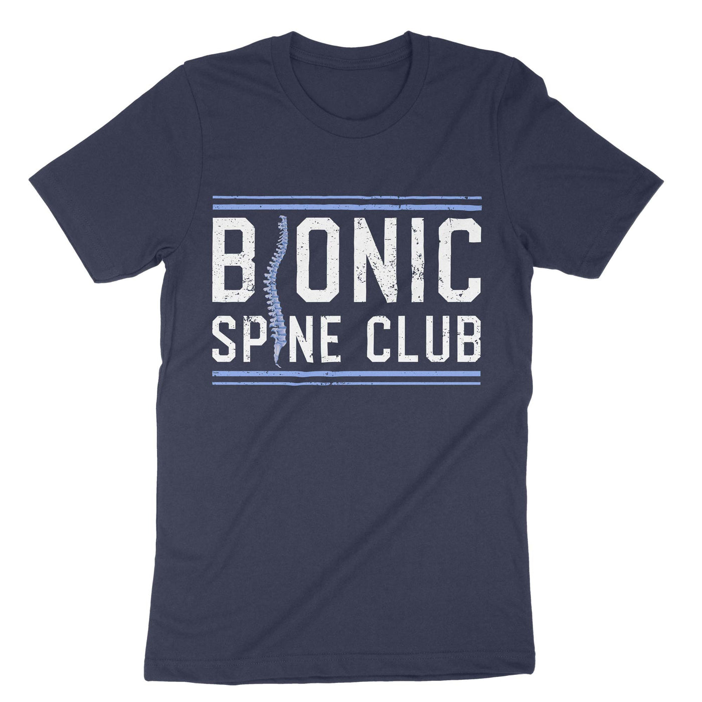 Navy Bionic Spine Club T-Shirt#color_navy