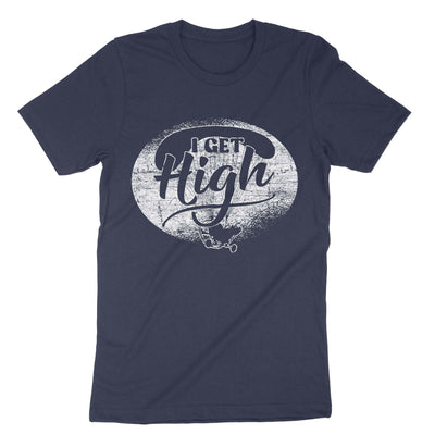 Navy I Get High Paramotor T-Shirt#color_navy