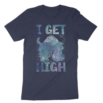 Navy I Get High Paramotor T-Shirt#color_navy