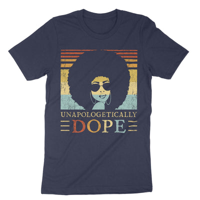 Navy Unapologetically Dope T-Shirt#color_navy