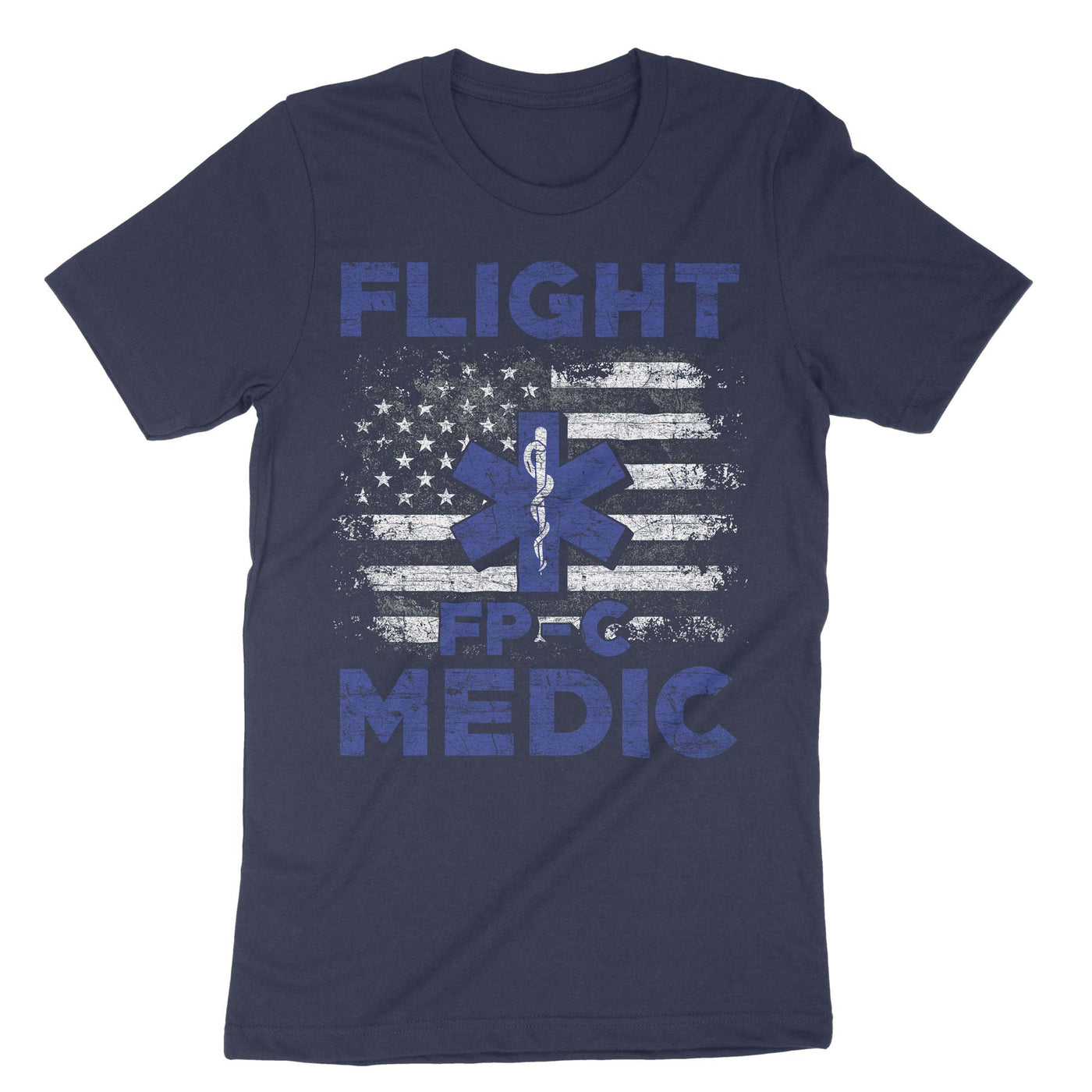 Navy Flight Medic Paramedic Us American T-Shirt#color_navy