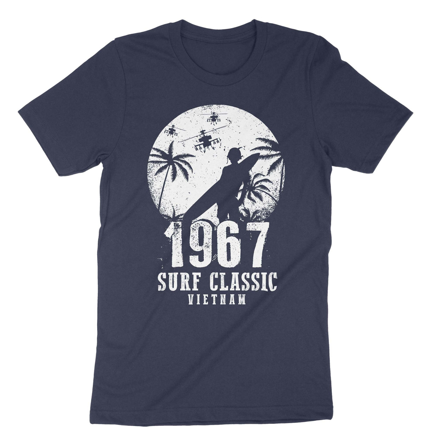 Navy 1967 Surf Classic Vietnam T-Shirt#color_navy