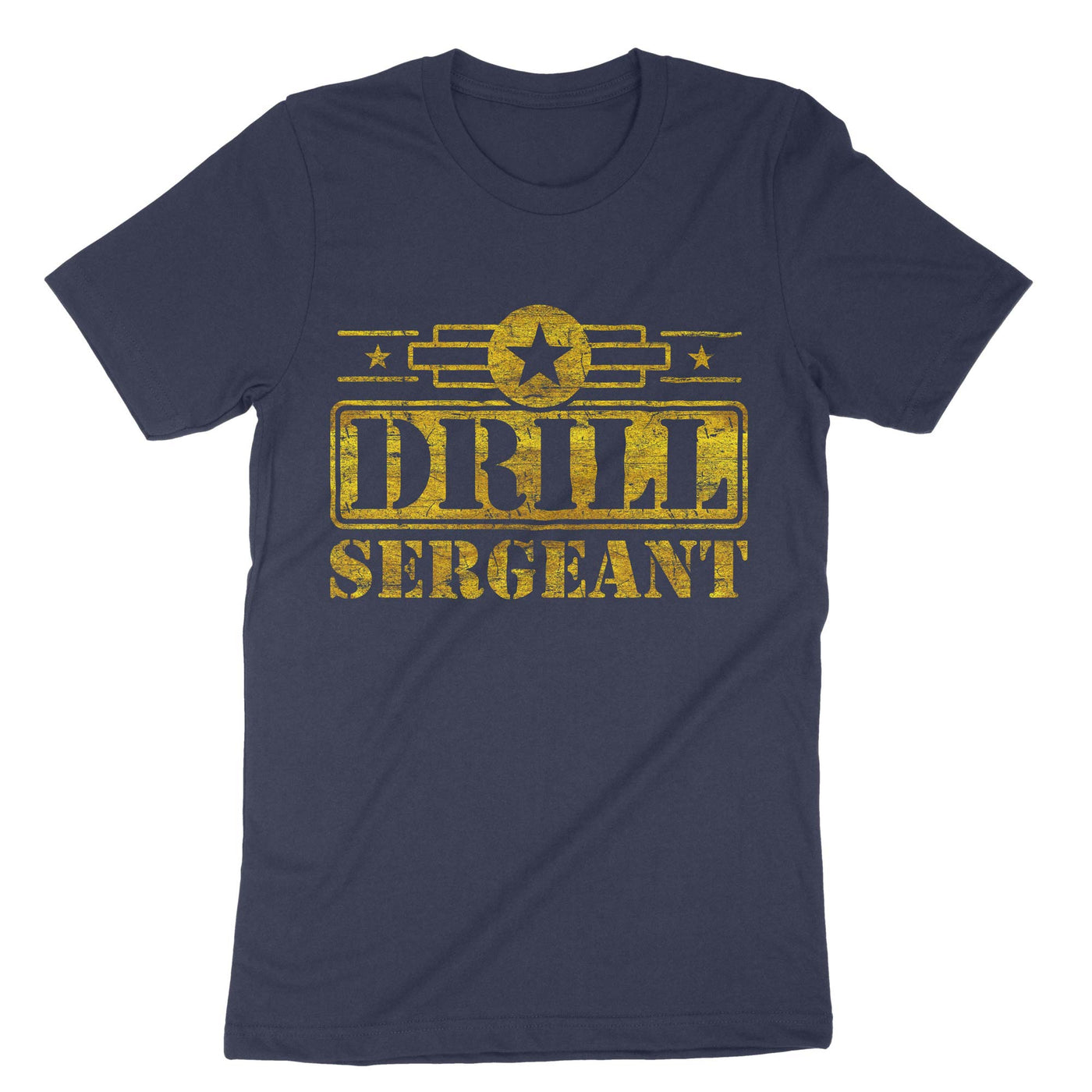 Navy Drill Sergeant Military T-Shirt#color_navy