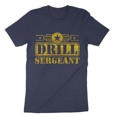 Navy Drill Sergeant Military T-Shirt#color_navy