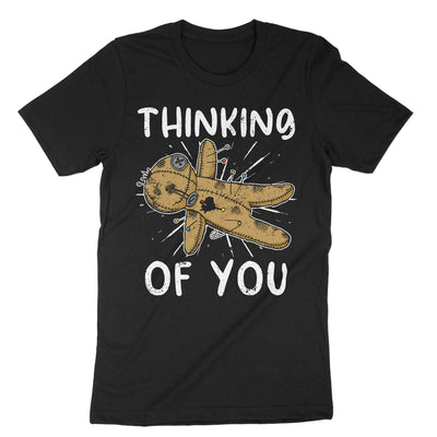 Black Thinking Of You Voodoo T-Shirt#color_black