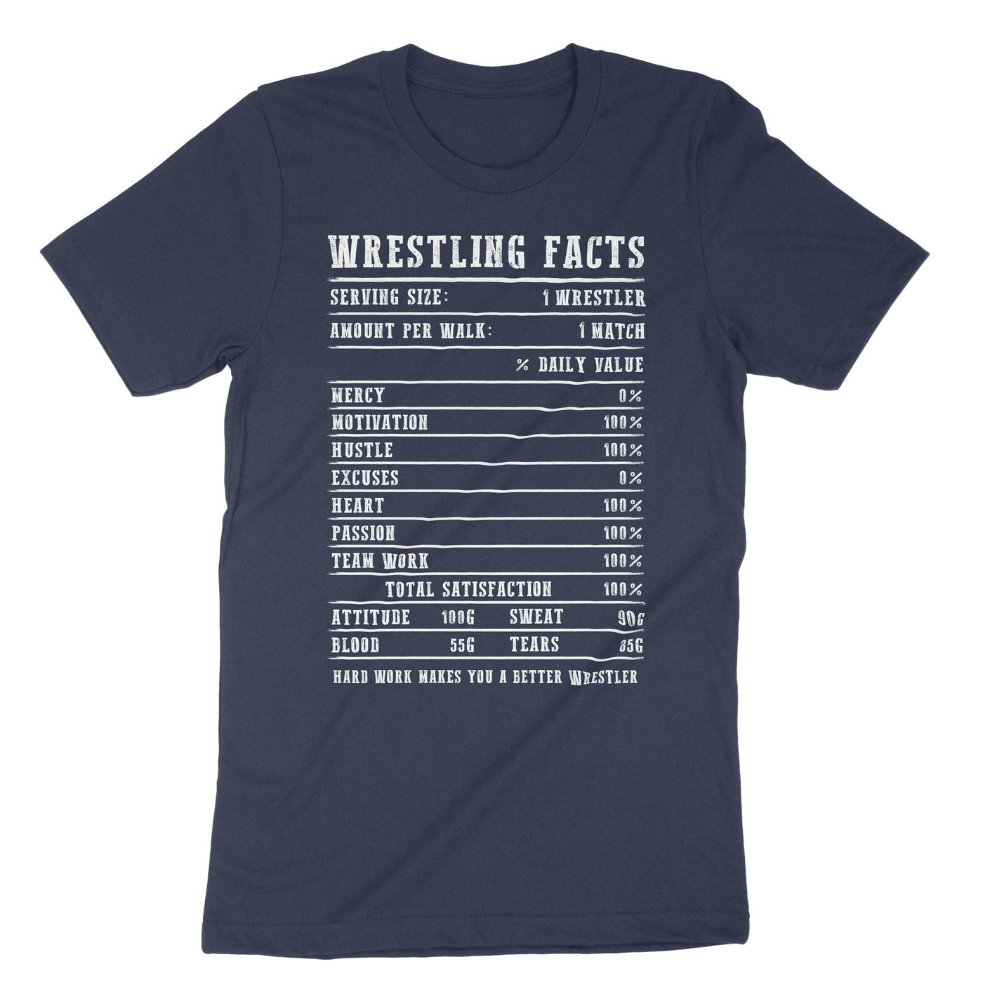 Navy Wrestling Nuitrition T-Shirt#color_navy