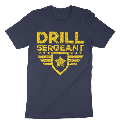Navy Drill Sergeant Military T-Shirt#color_navy