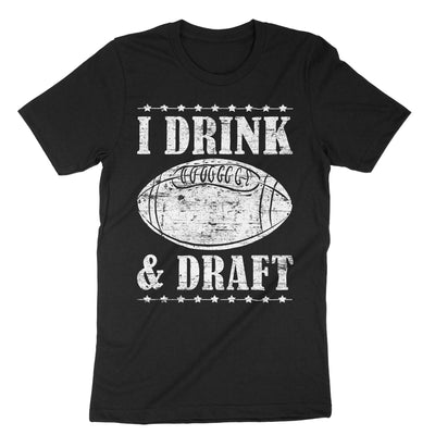Black I Drink And Draft T-Shirt#color_black