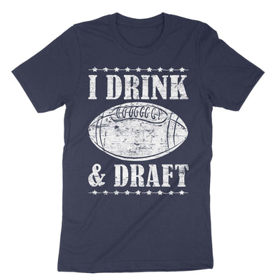Navy I Drink And Draft T-Shirt#color_navy