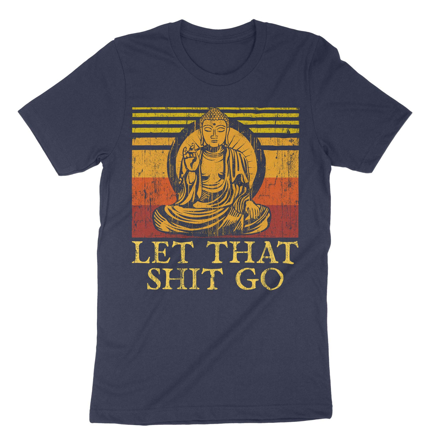 Navy Let That Shit Go T-Shirt#color_navy