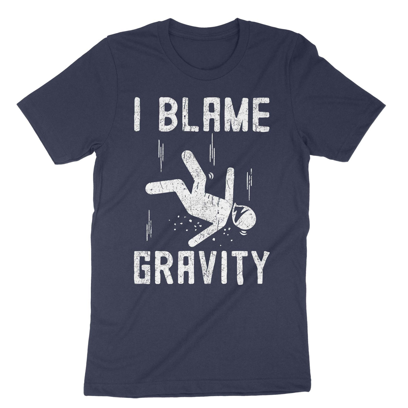 Navy I Blame Gravity T-Shirt#color_navy