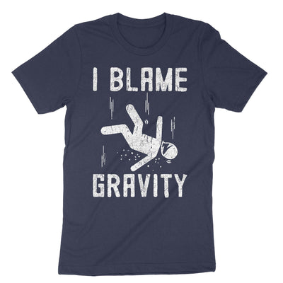 Navy I Blame Gravity T-Shirt#color_navy